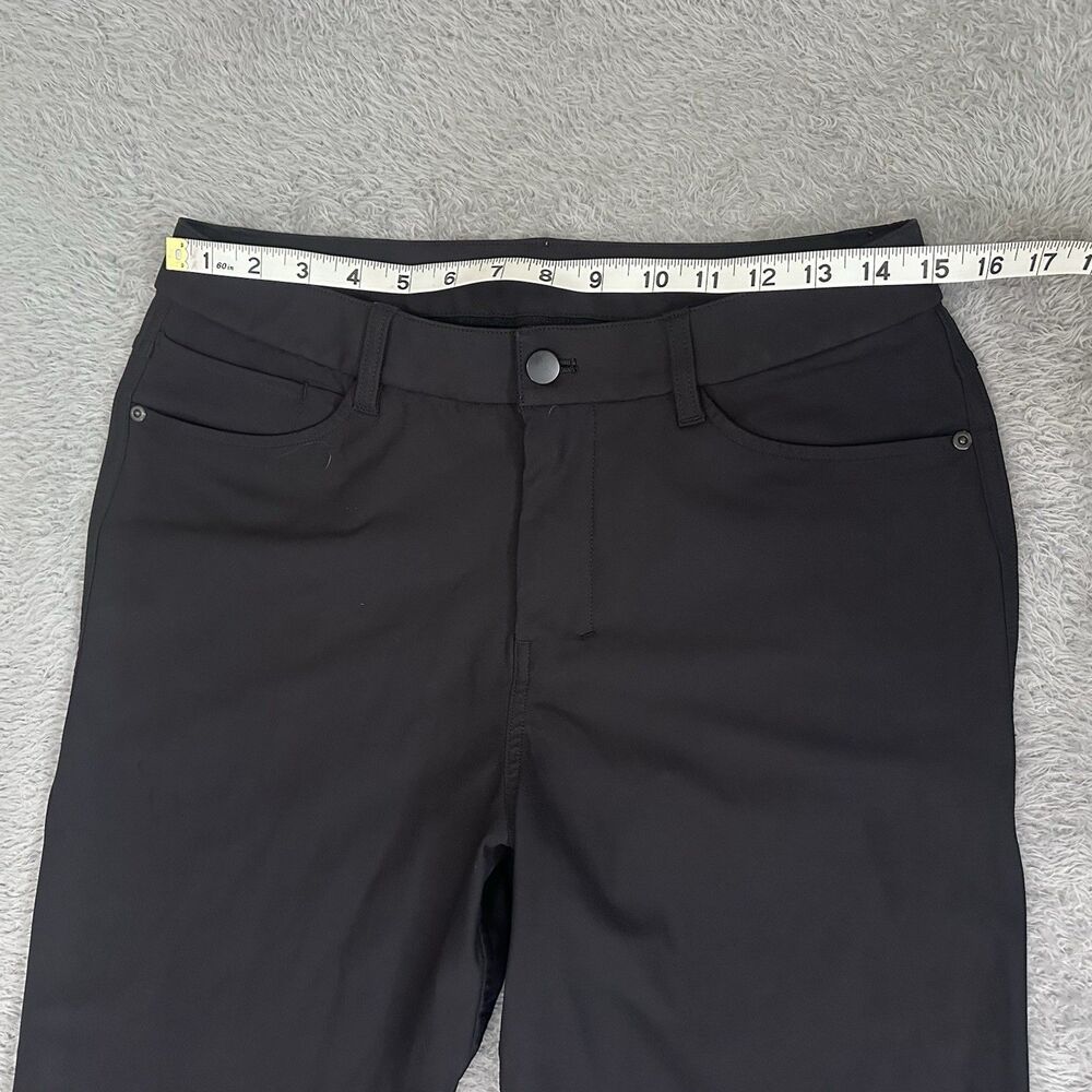 Lululemon Men’s ABC Relaxed Fit Pant Warpstreme LM5AXSS Black Size 29” X 29.5” - Picture 5 of 10